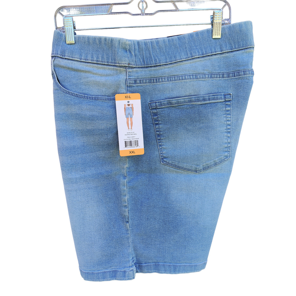 DKNY Jeans Comfort Stretch Denim Shorts XXL NWT